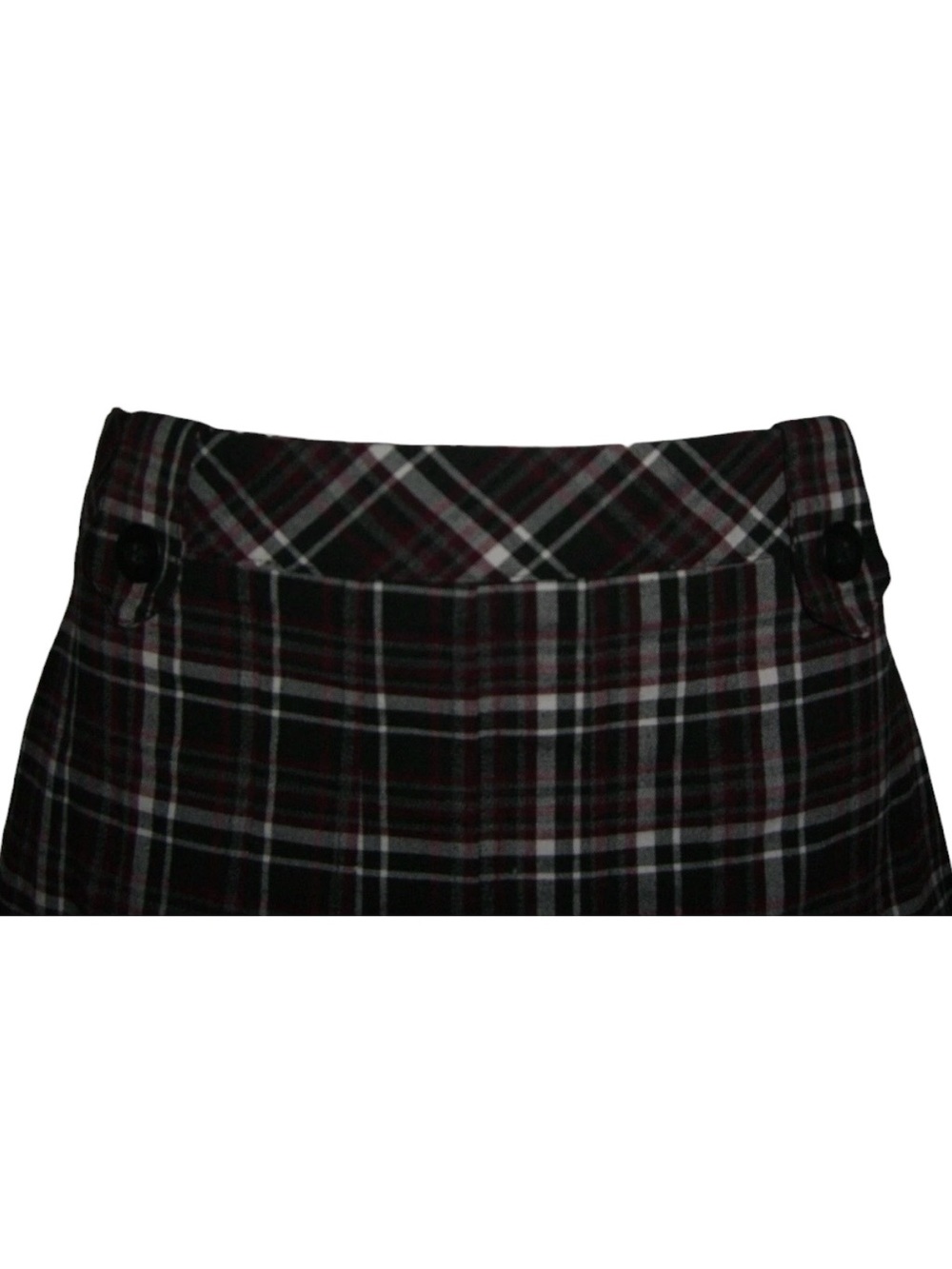 Tangents Mini Skirt Vintage 90's Plaid Dark Academia Indie Sleaze Mall Goth y2k - Picture 8 of 13